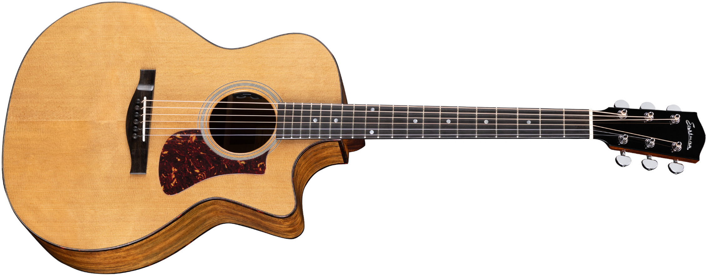 Eastman Ac222ce Deluxe Grand Auditorium Cw Epicea Ovangkol Eb - Truetone Gloss Natural - Folk-Gitarre - Main picture