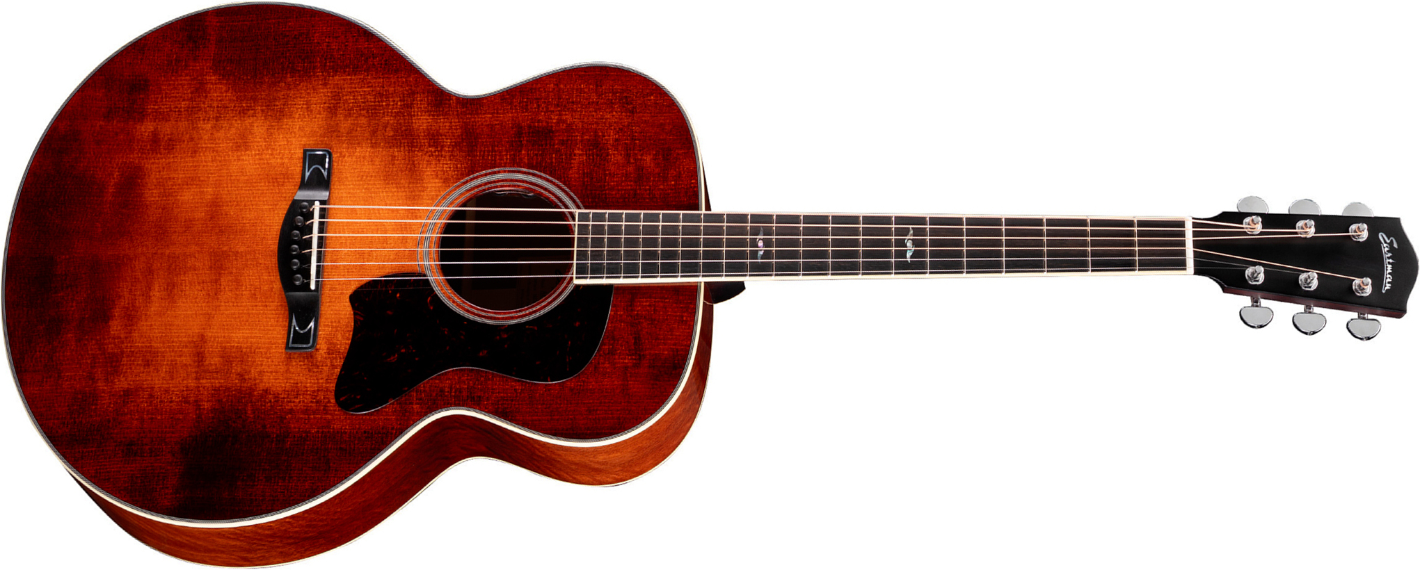 Eastman Ac330e Jumbo Epicea Acajou Eb - Truetone Gloss Classic - Folk-Gitarre - Main picture