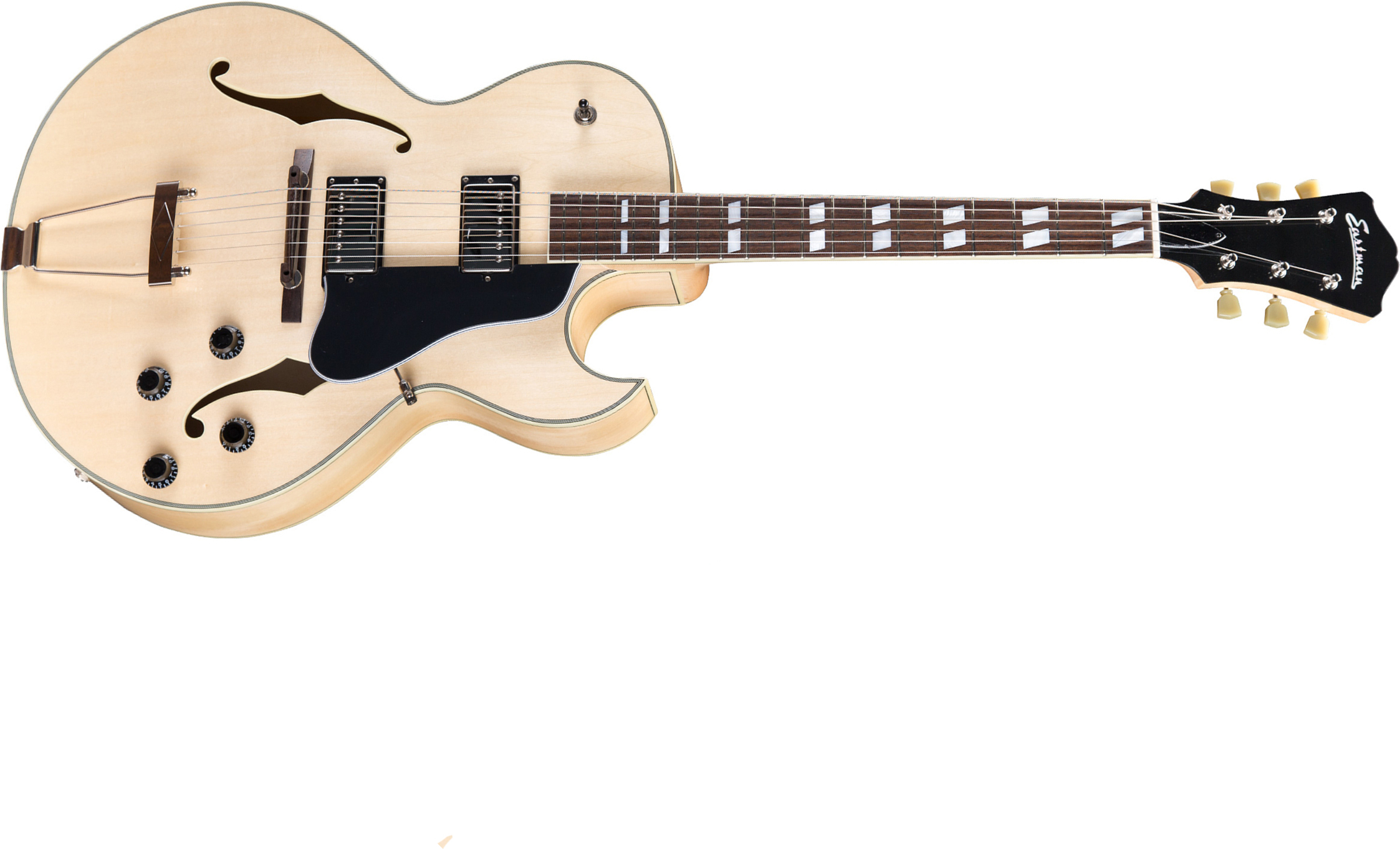 Eastman Ar372ce Archtop Laminate Tout Erable Rw +etui - Blonde - Hollowbody E-Gitarre - Main picture