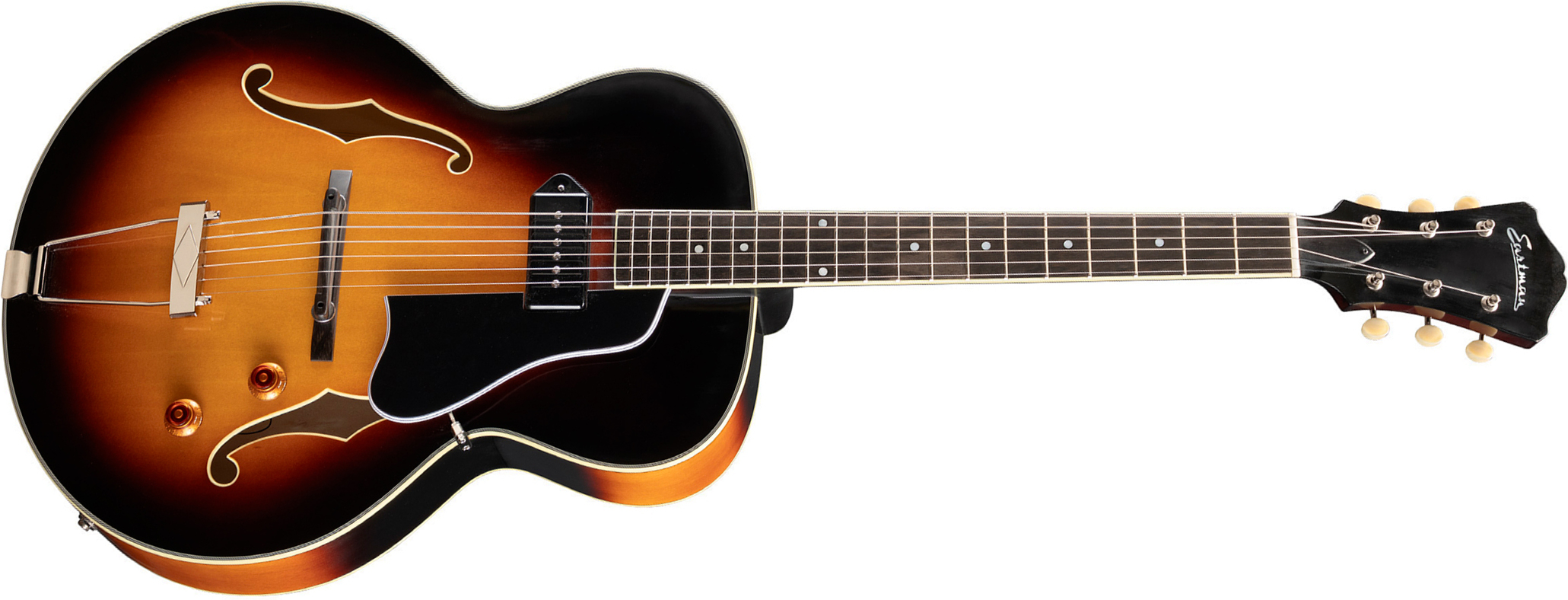 Eastman Ar405 P90/tv Archtop 2s Ht Rw - Truetone Vintage Gloss Sunburst - Hollowbody E-Gitarre - Main picture