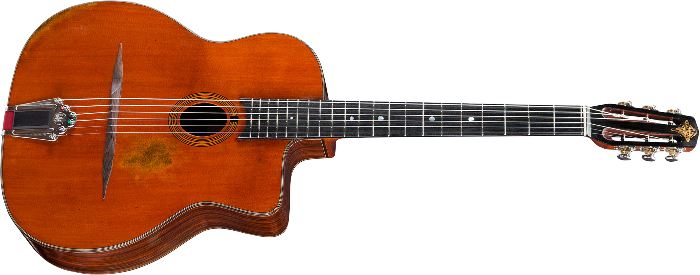 Eastman Dm2/v Gypsy Jazz Epicea Palissandre Eb - Vintage Natural - Gipsy-Gitarre - Main picture