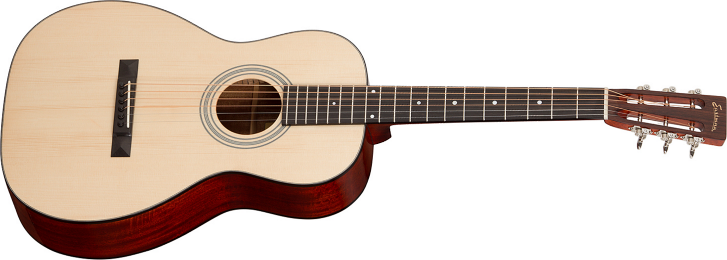 Eastman E10p Parlor Epicea Sapele Eb - Natural Gloss - Westerngitarre & electro - Main picture