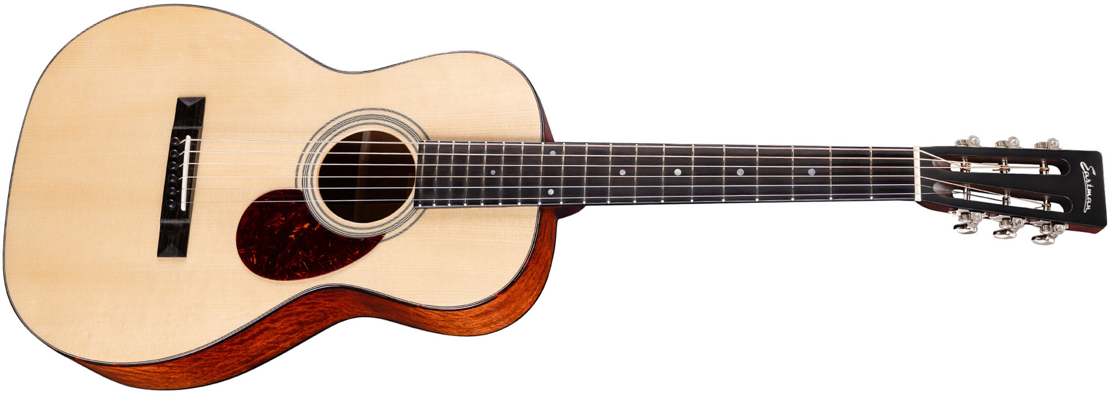 Eastman E10p Thermo Cure Parlor Epicea Acajou Eb - Truetone Gloss Natural - Folk-Gitarre - Main picture