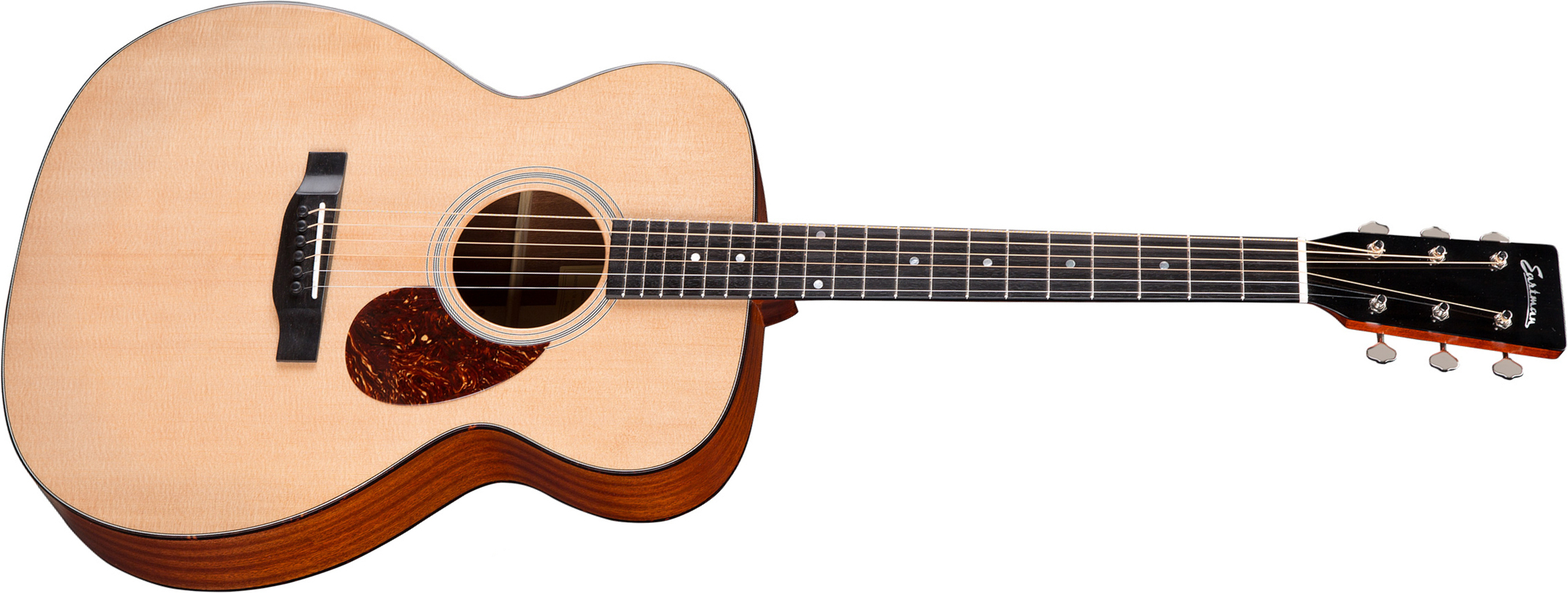 Eastman E1om Traditional Epicea Sapele Eb - Natural Satin - Westerngitarre & electro - Main picture