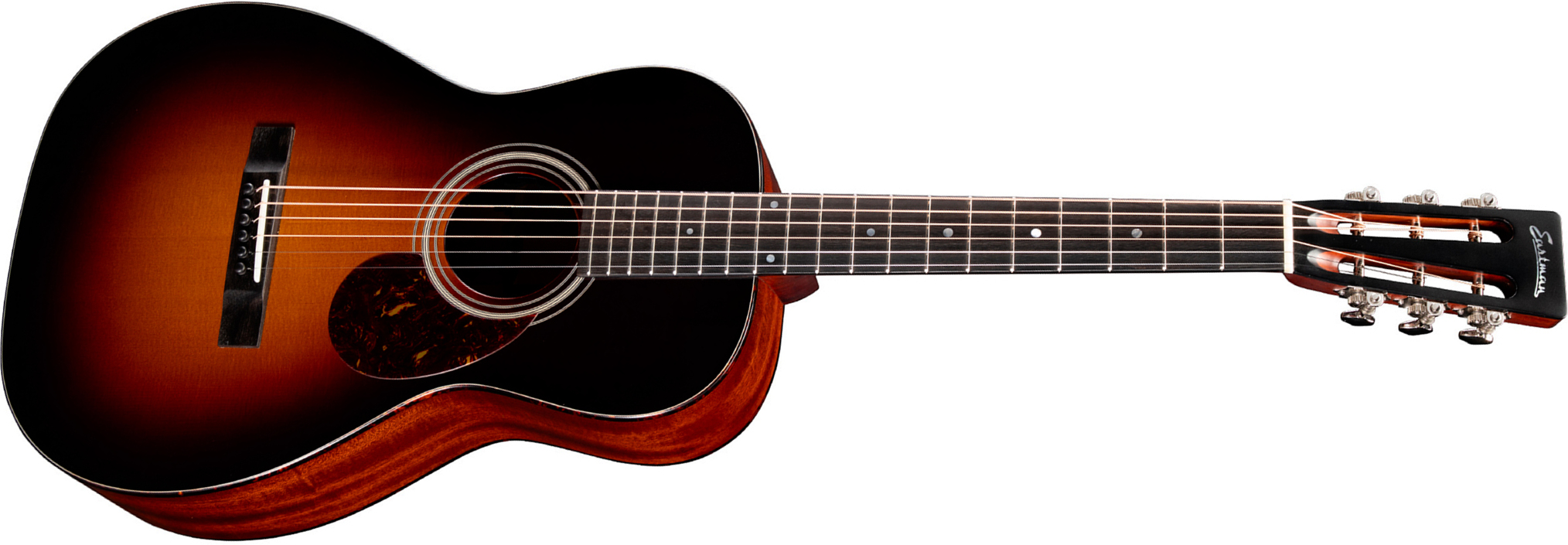 Eastman E1p Deluxe Parlor Shsc Epicea Sapele Eb - Truetone Gloss Sunburst - Folk-Gitarre - Main picture