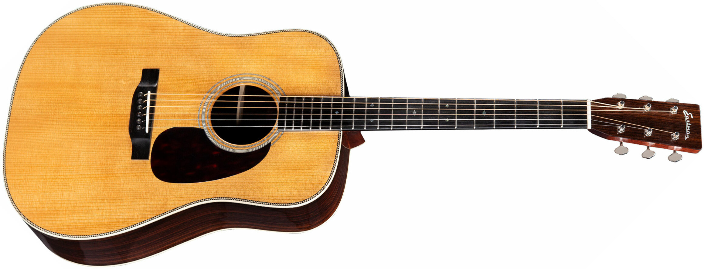 Eastman E20d-tc Traditional Dreadnought Epicea Palissandre Eb +etui - Natural - Westerngitarre & electro - Main picture