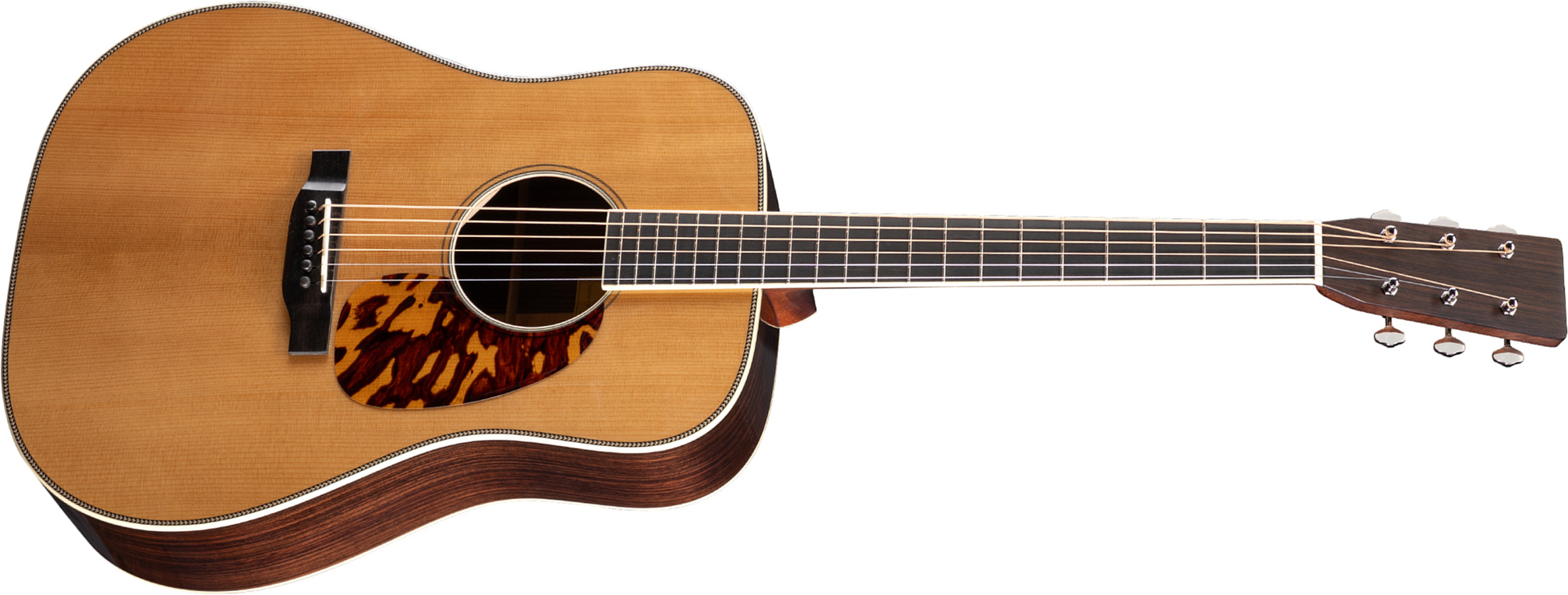 Eastman E20d Thermo Cure Large Soundhole Dreadnought Epicea Palissandre Eb - Truetone Gloss Natural - Folk-Gitarre - Main picture