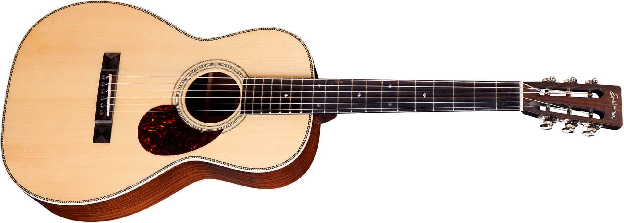 Eastman E20p Thermo Cure Parlor Shsc Epicea Palissandre Eb - Truetone Gloss Natural - Folk-Gitarre - Main picture