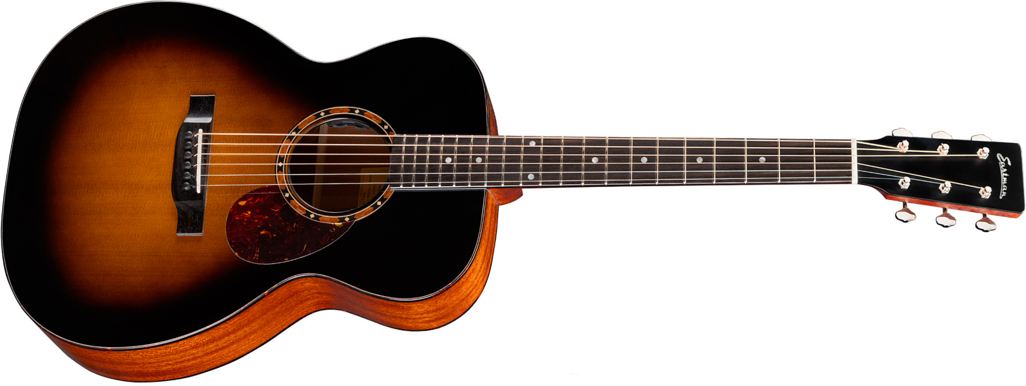 Eastman E2om Deluxe Orchestra Model Shsc Cedre Sapele Eb - Truetone Gloss Sunburst - Folk-Gitarre - Main picture