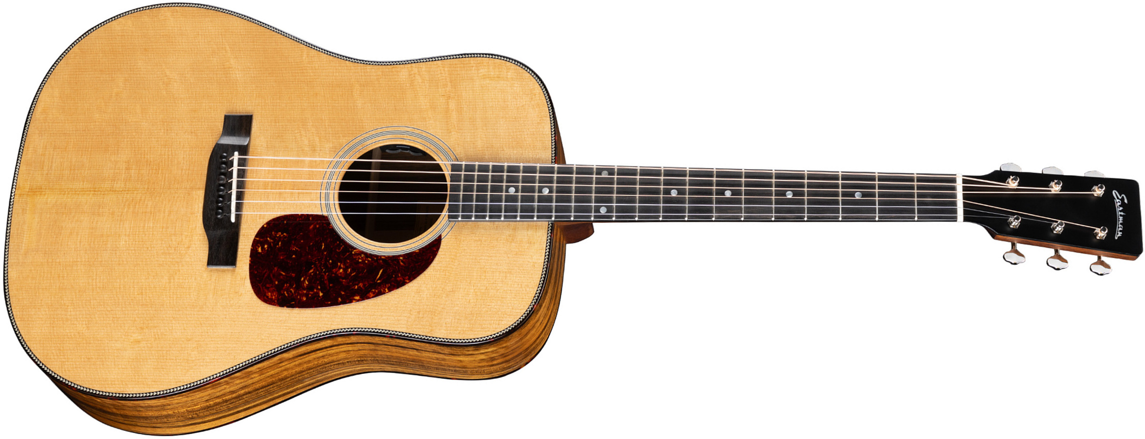 Eastman E3d Deluxe Dreadnought Cedre Sapele Eb - Truetone Gloss Natural - Folk-Gitarre - Main picture