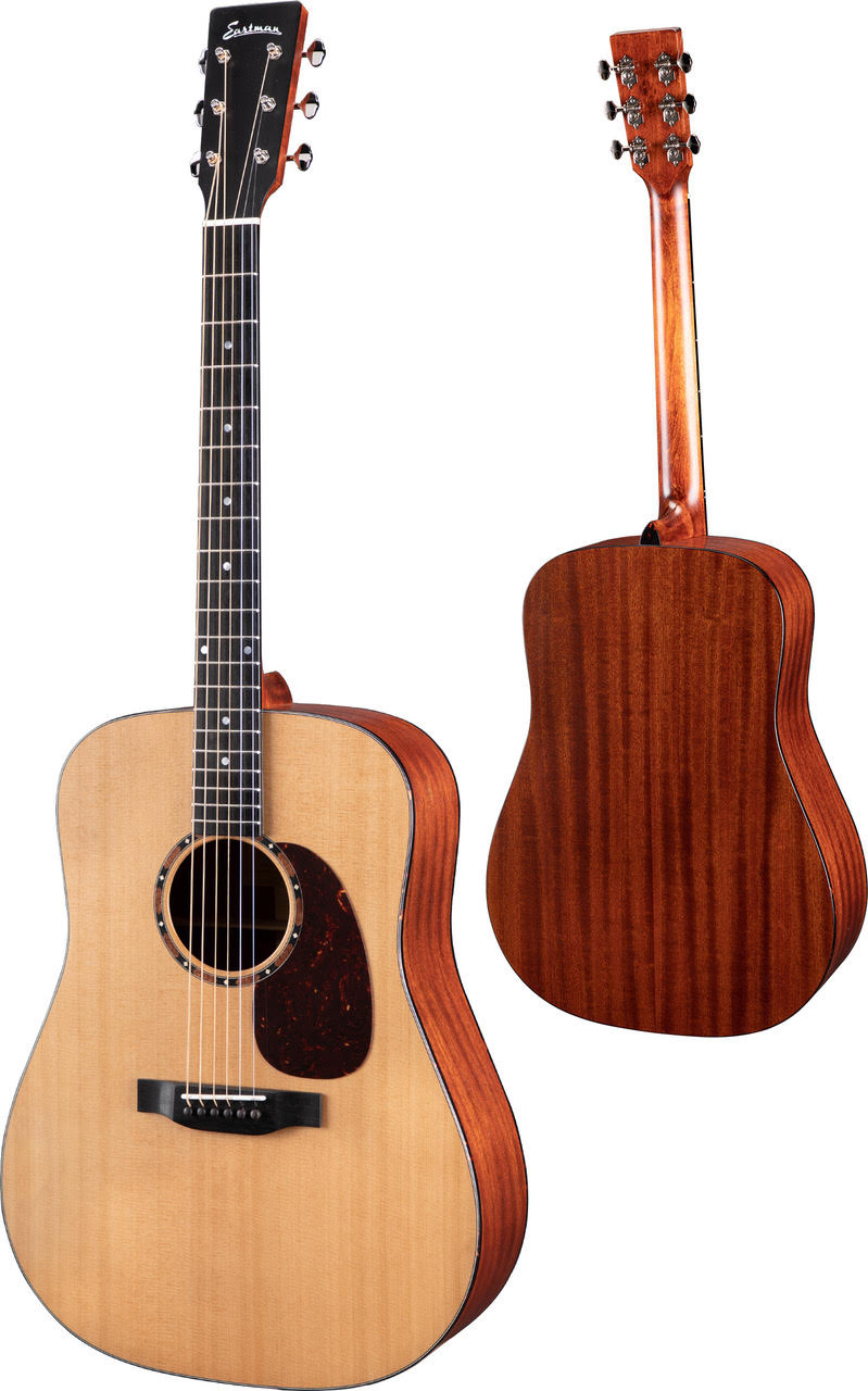 Eastman E2d Traditional Dreadnought Cedre Sapele Eb - Classic Satin - Westerngitarre & electro - Variation 1