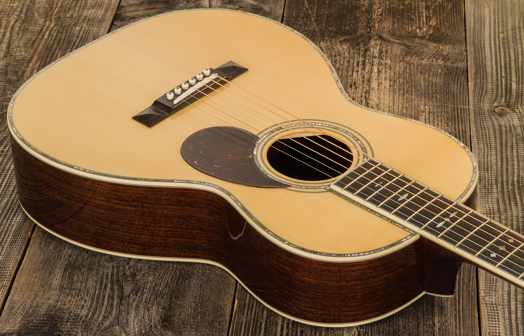 Eastman E40oo Traditional Epicea Adirondack Palissandre Eb +etui - Natural - Westerngitarre & electro - Variation 2