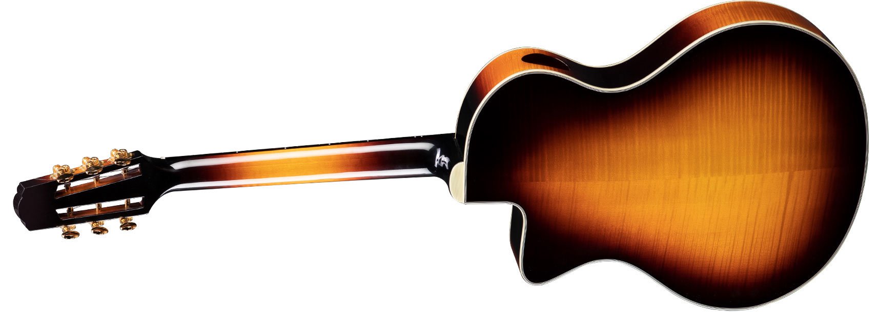 Eastman Frank Vignola Model Fv880ce Signature Archtop Cw Eb - Sunburst - Hollowbody E-Gitarre - Variation 1