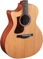 Linkshändige folkgitarre Eastman AC122L-1CE Linkshänder - Natural