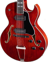 Hollowbody e-gitarre Eastman Archtop AR372CE-P90 - Truetone Gloss Classic