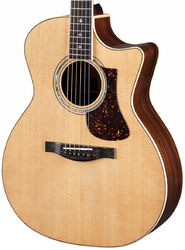 Folk-gitarre Eastman DT30GACE Double Top - Natural