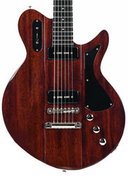 Retro-rock-e-gitarre Eastman Juliet P90 - Truetone gloss vintage red