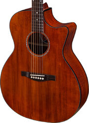 Folk-gitarre Eastman PCH1-GACE GD AUD. CW EPICEA SAPELE RW + HOUSSE - Classic