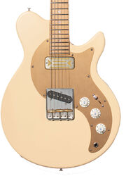 Retro-rock-e-gitarre Eastman Fullertone SC '52 - Truetone satin desert sand