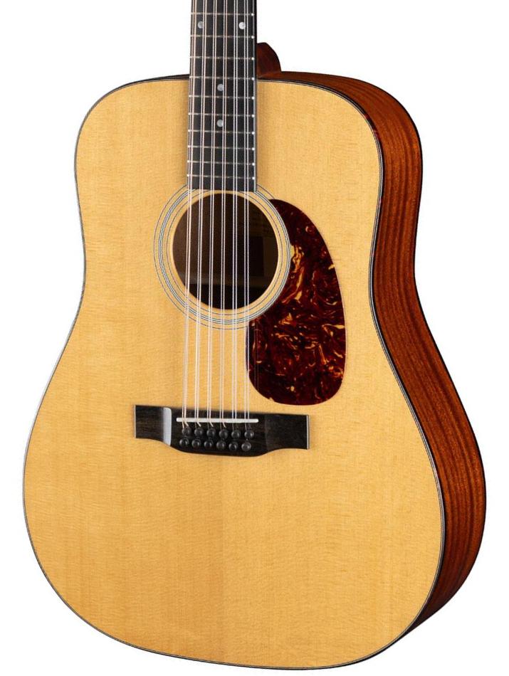 Folk-gitarre Eastman Deluxe E1D-12 12-String - Truetone gloss natural