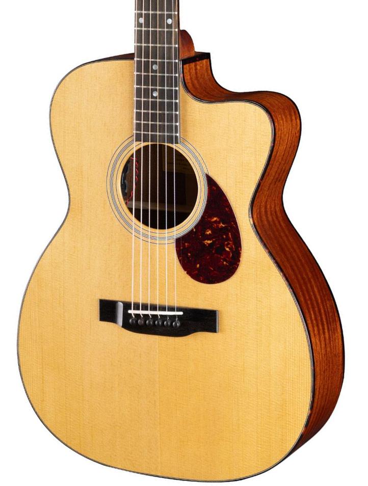 Folk-gitarre Eastman Deluxe E1OMCE - Truetone gloss natural