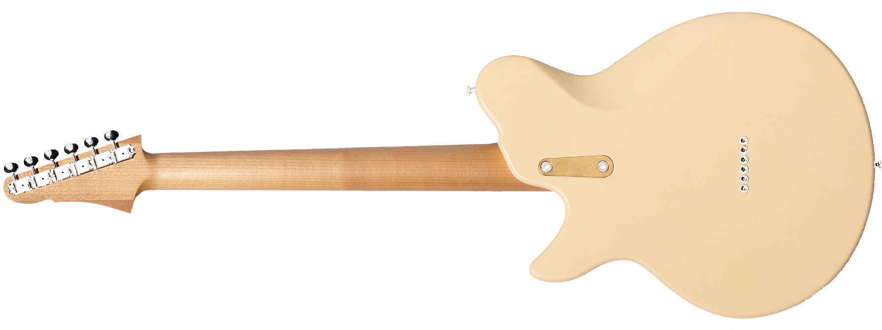 Eastman Sc52 Fullertone 2s Ht Mn - Truetone Satin Desert Sand - Retro-Rock-E-Gitarre - Variation 1
