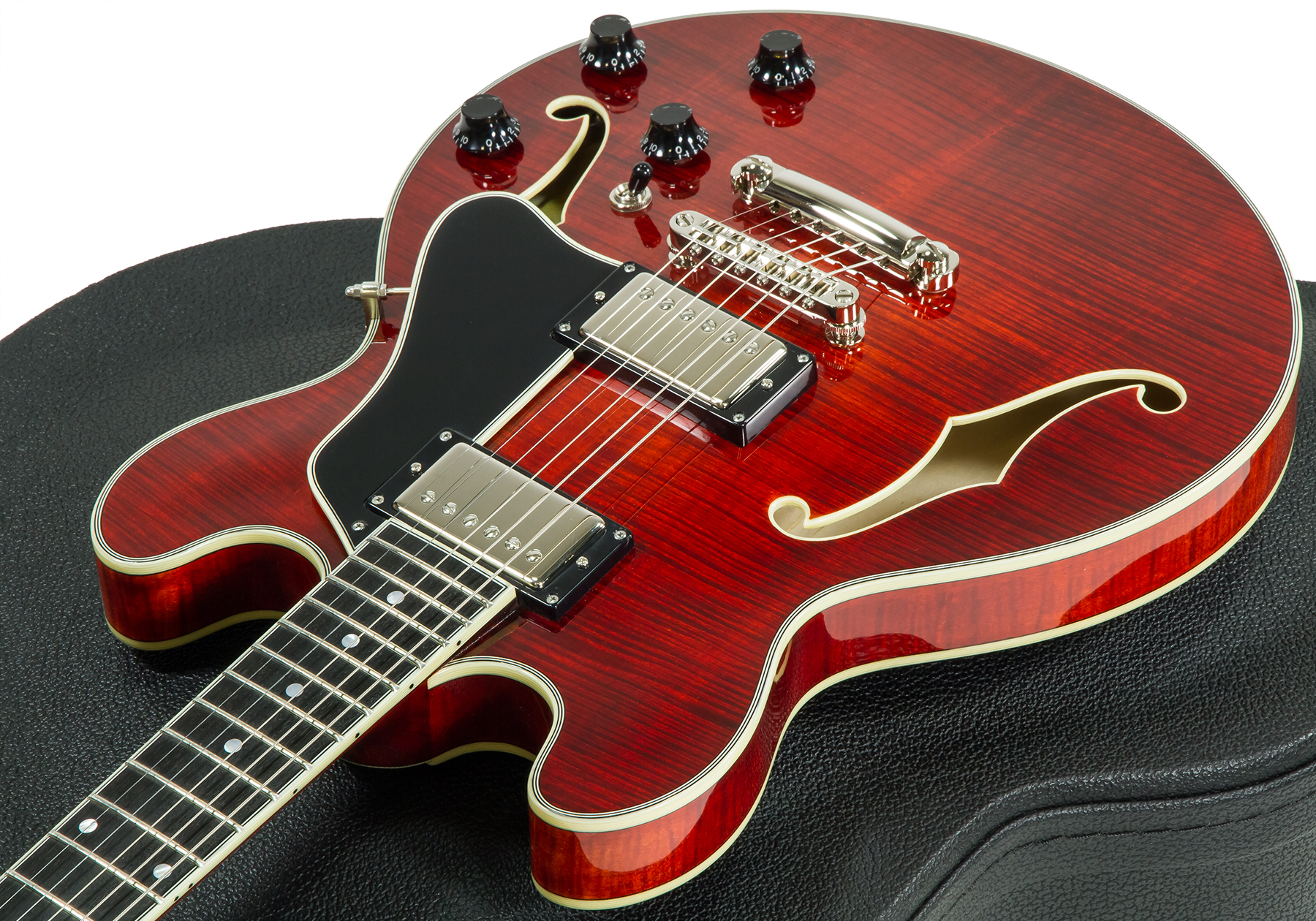 Eastman T484 Thinline Laminate Tout Erable Eb - Classic - Semi-Hollow E-Gitarre - Variation 2