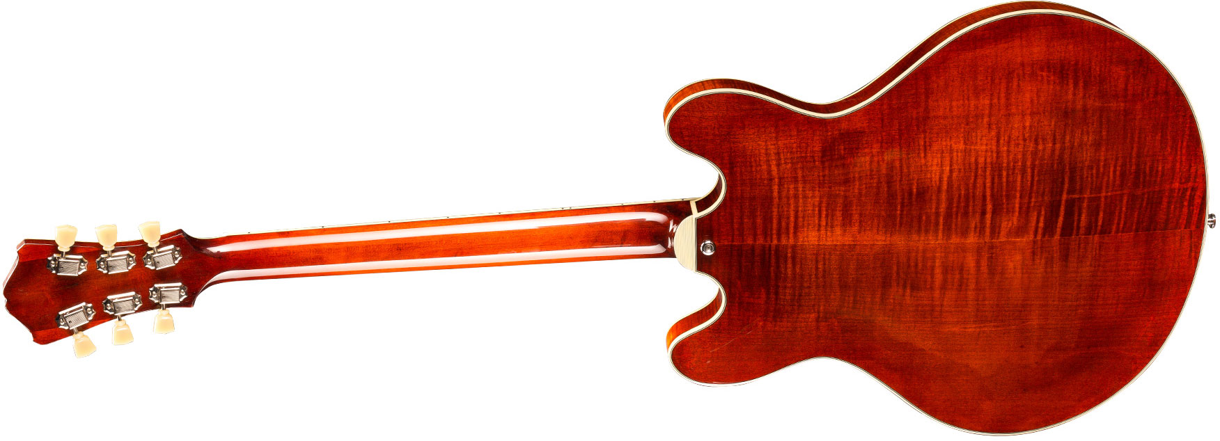 Eastman T486b Thinline Laminate Tout Erable Ss Seymour Duncan Bigsby Eb - Classic - Semi-Hollow E-Gitarre - Variation 1