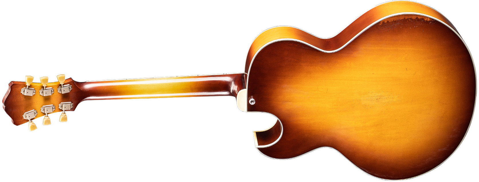 Eastman T49/v Archtop 1h Lollar Ht Eb - Antique Goldburst - Hollowbody E-Gitarre - Variation 1