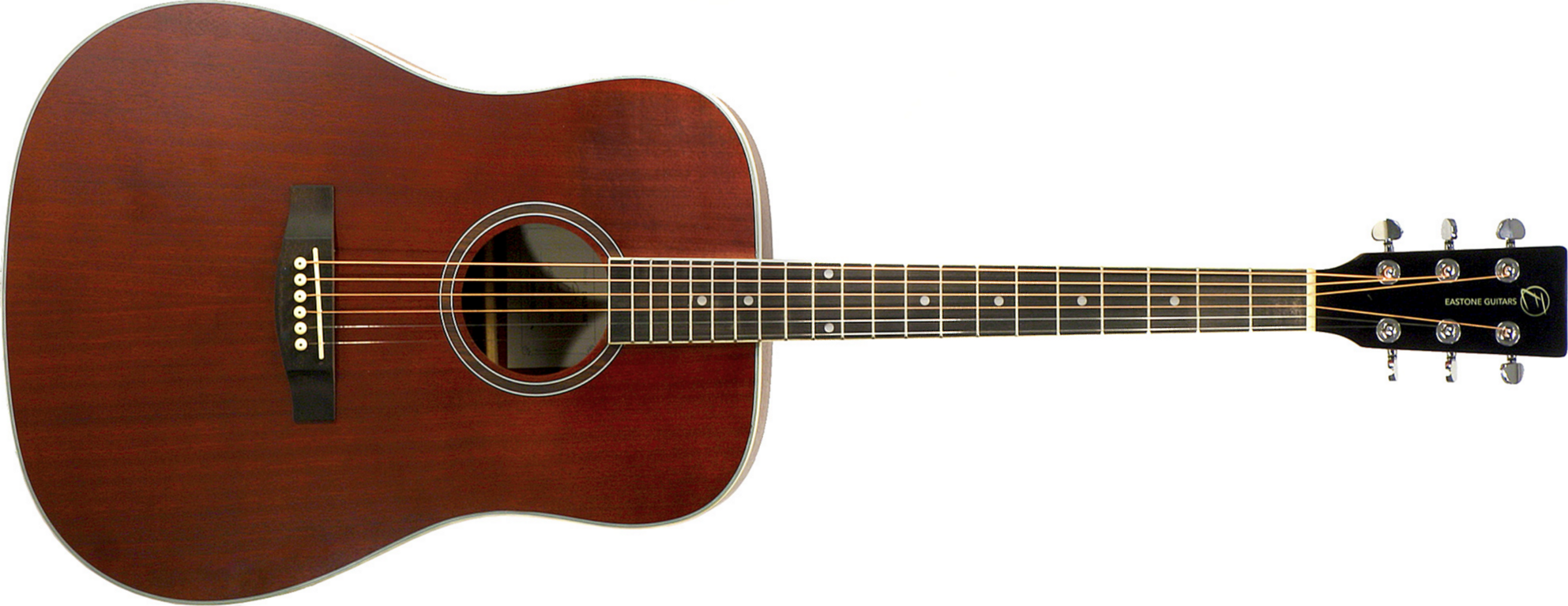 Eastone Dr150-nat Dreadnought Sapele - Natural - Westerngitarre & electro - Main picture