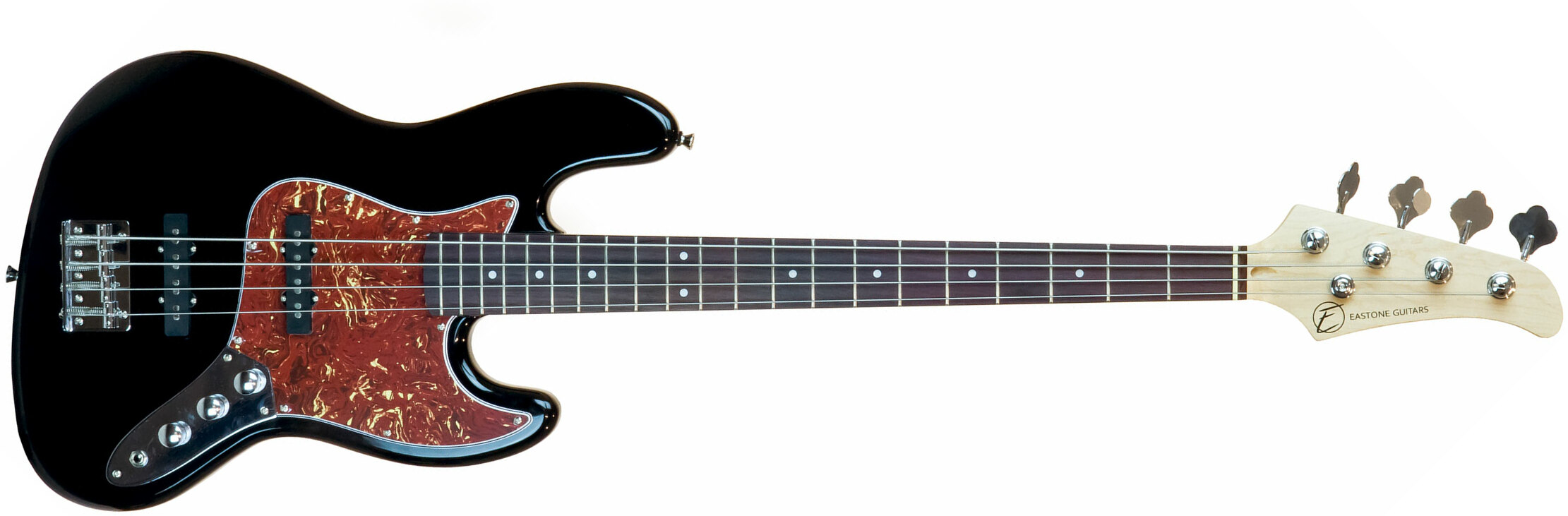 Eastone Jab Pur - Black - Solidbody E-bass - Main picture