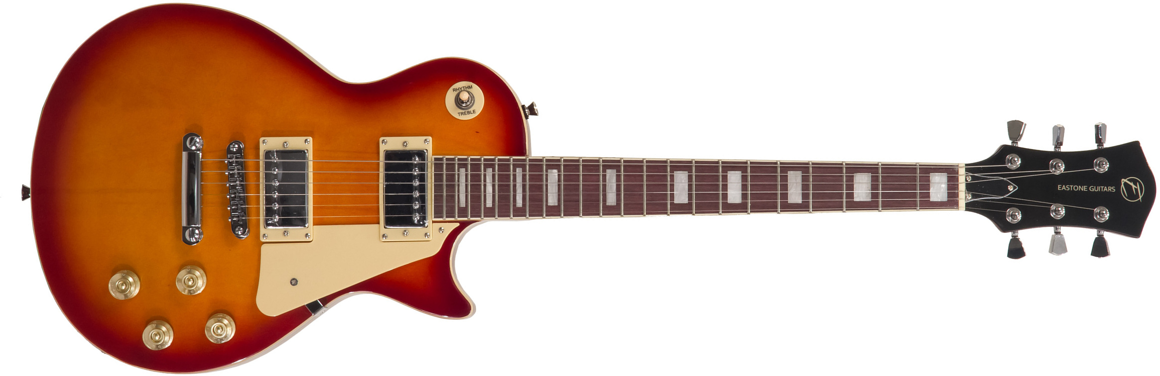 Eastone Lp100 Hh Ht Pur - Cherry Sunburst - Single-Cut-E-Gitarre - Main picture