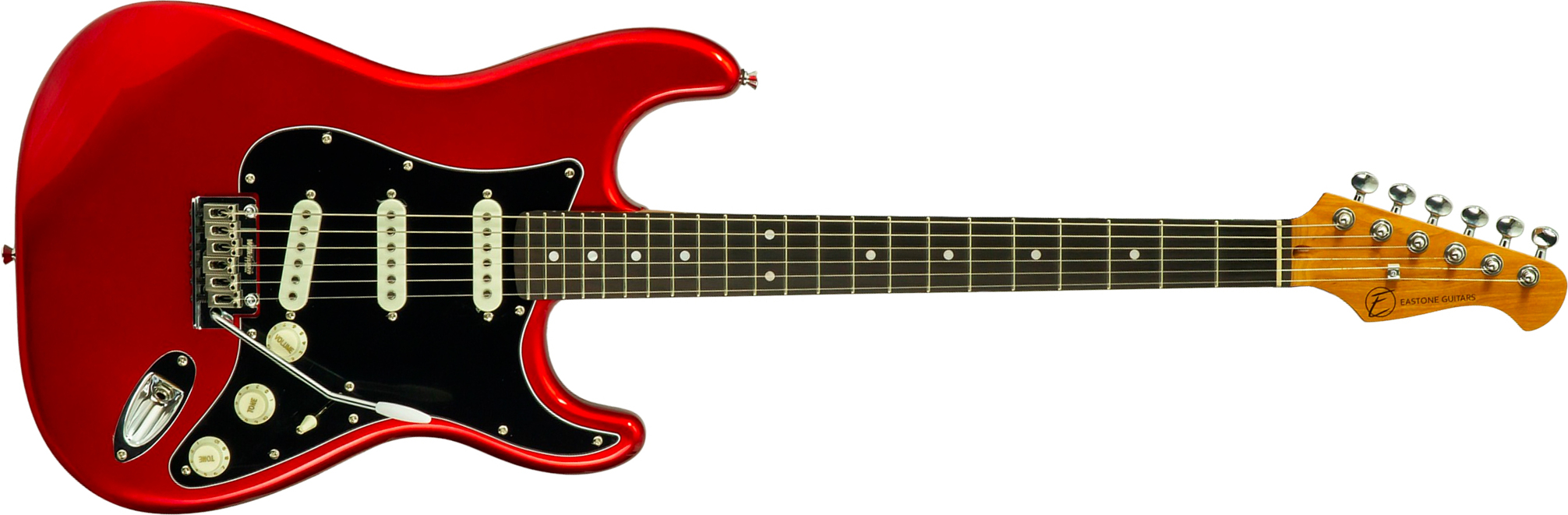 Eastone St100r-mr-rw 3s Trem Rw - Candy Apple Red - E-Gitarre in Str-Form - Main picture