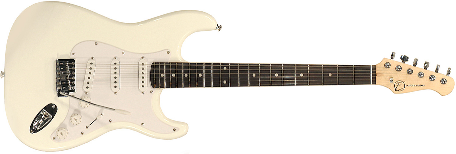 Eastone Str70-wht 3s Pur - Ivory - E-Gitarre in Str-Form - Main picture