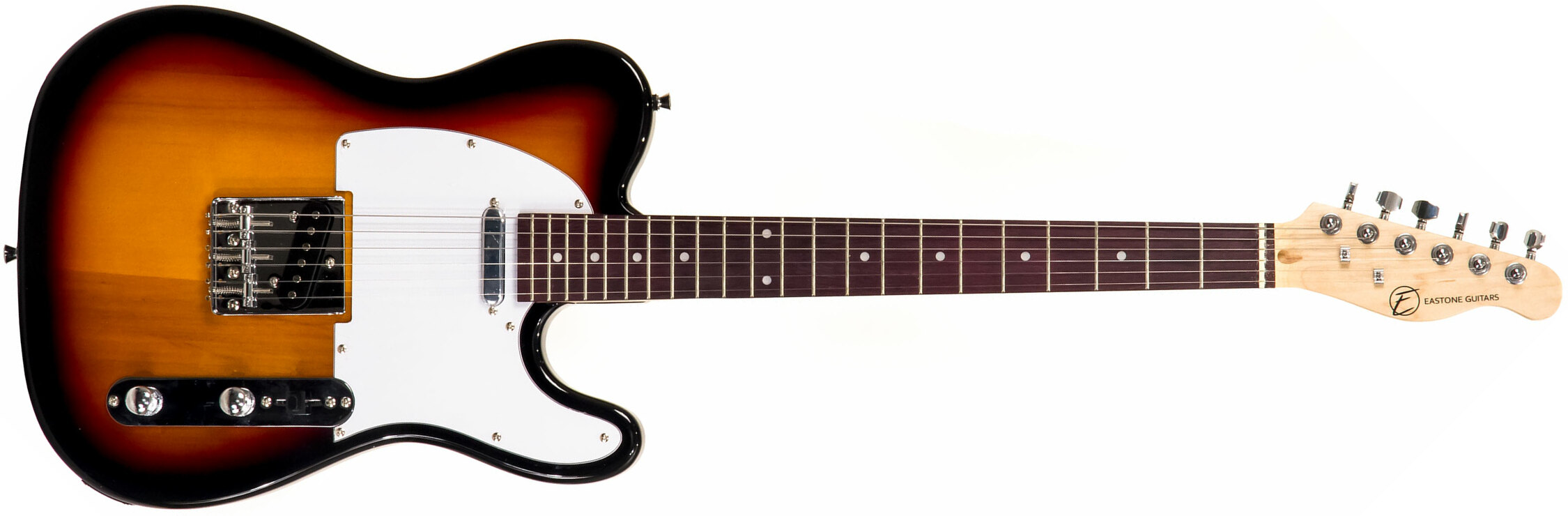 Eastone Tl70 Ss Ht Pur - 3 Tone Sunburst - E-Gitarre in Teleform - Main picture