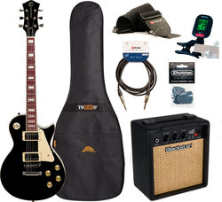 E-gitarre set Eastone LP100 +Blackstar Debut 10E +Accessories - Black