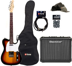 E-gitarre set Eastone TL70 +Blackstar Id Core 10  V3 +Accessories - 3-color sunburst