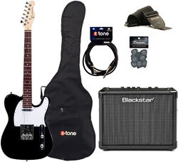 E-gitarre set Eastone TL70 +Blackstar Id Core 10 V3 +Accessories - Black