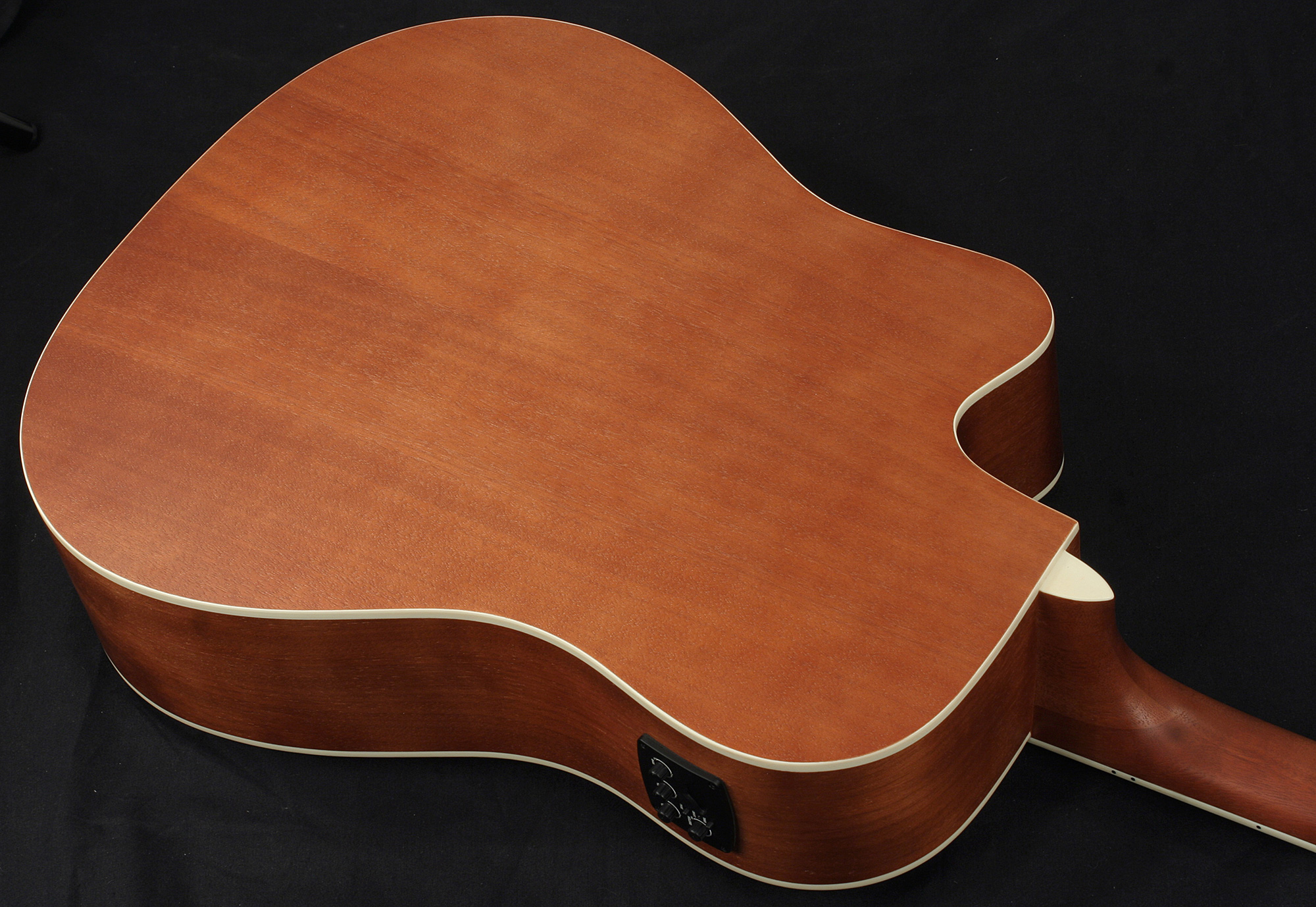 Eastone Dr100ce-nat Dreadnought Cw Epicea Okuman - Natural - Elektroakustische Gitarre - Variation 3