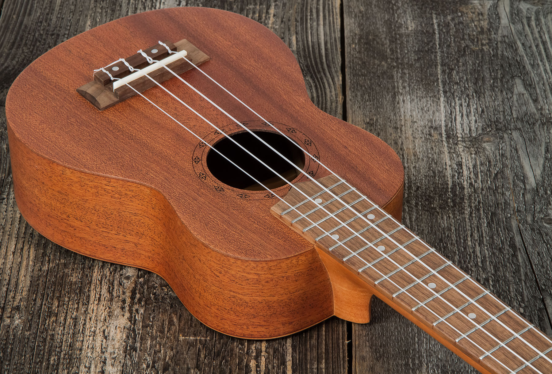 Eastone E11c21 Soprano Tout Sapele Son +x-tone 3110 Tuner / 2020 Bag / D'addario Ej65s - Ukulele Paket - Variation 2