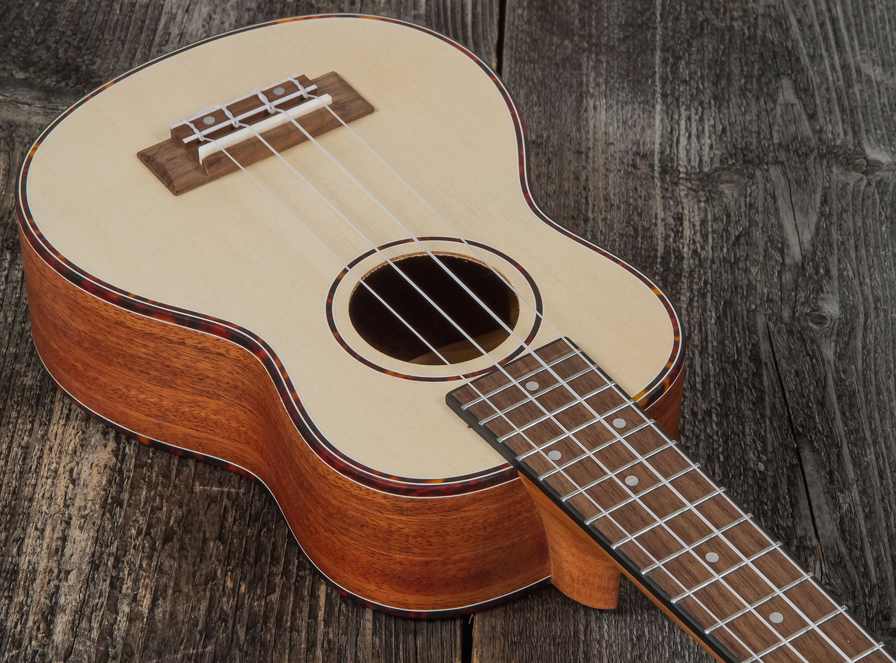 Eastone E7c21 Soprano Epicea Acajou Noy - Natural Matte - Ukulele - Variation 1