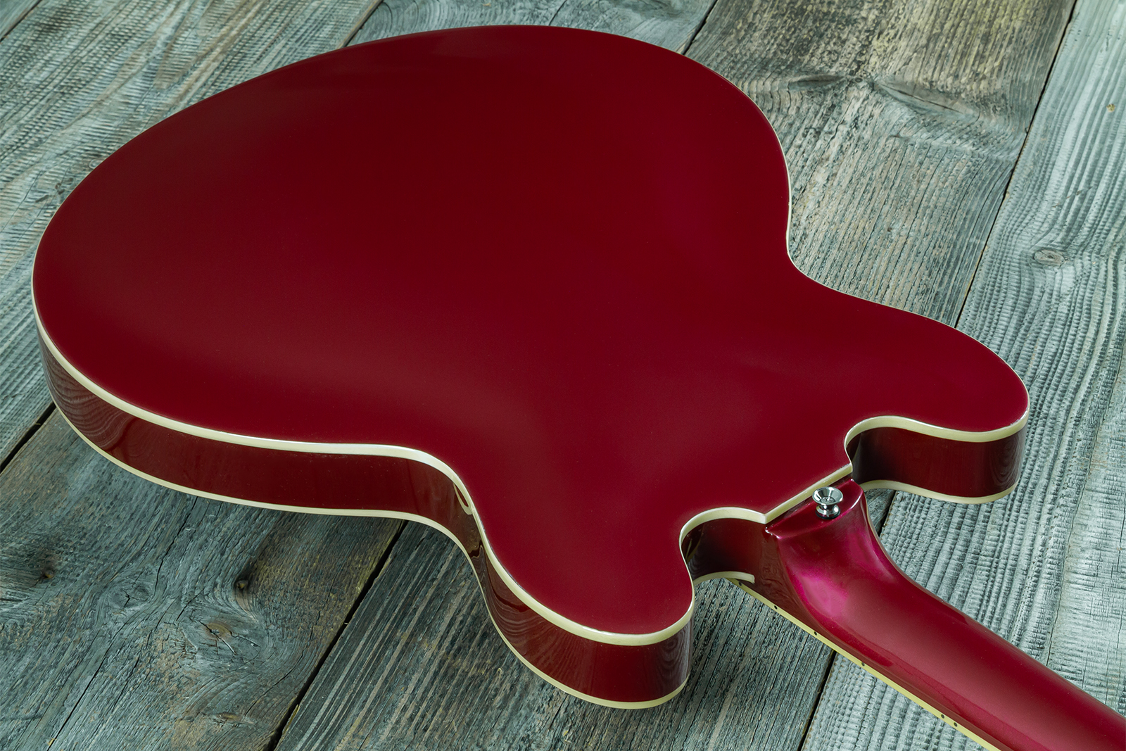 Eastone Gj70-win - Wine - Semi-Hollow E-Gitarre - Variation 16