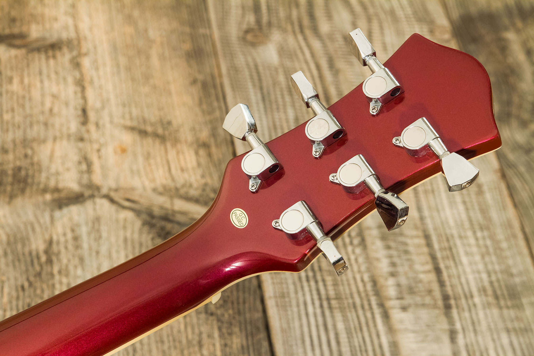 Eastone Gj70-win - Wine - Semi-Hollow E-Gitarre - Variation 8