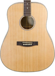 Linkshändige folkgitarre Eastone DR100-NAT Linkshänder - Natural satin