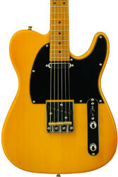 E-gitarre in teleform Eastone TL100R-BTS-MN - butterscotch