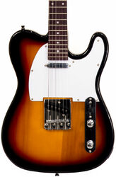 E-gitarre in teleform Eastone TL70 (RW) - 3 tone sunburst
