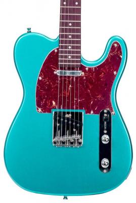 Solidbody e-gitarre Eastone TL70 (PUR) - Metallic light blue