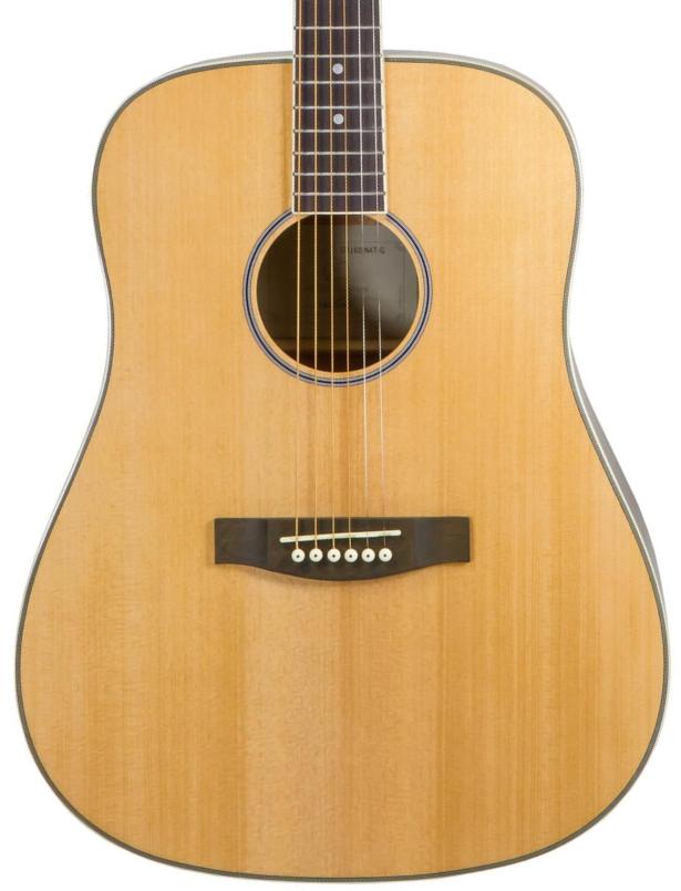 Westerngitarre & electro Eastone DR160-NAT-G - Natural gloss