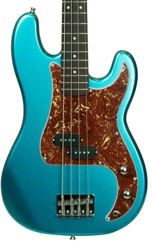 Solidbody e-bass Eastone PRB (PUR) - Metallic light blue