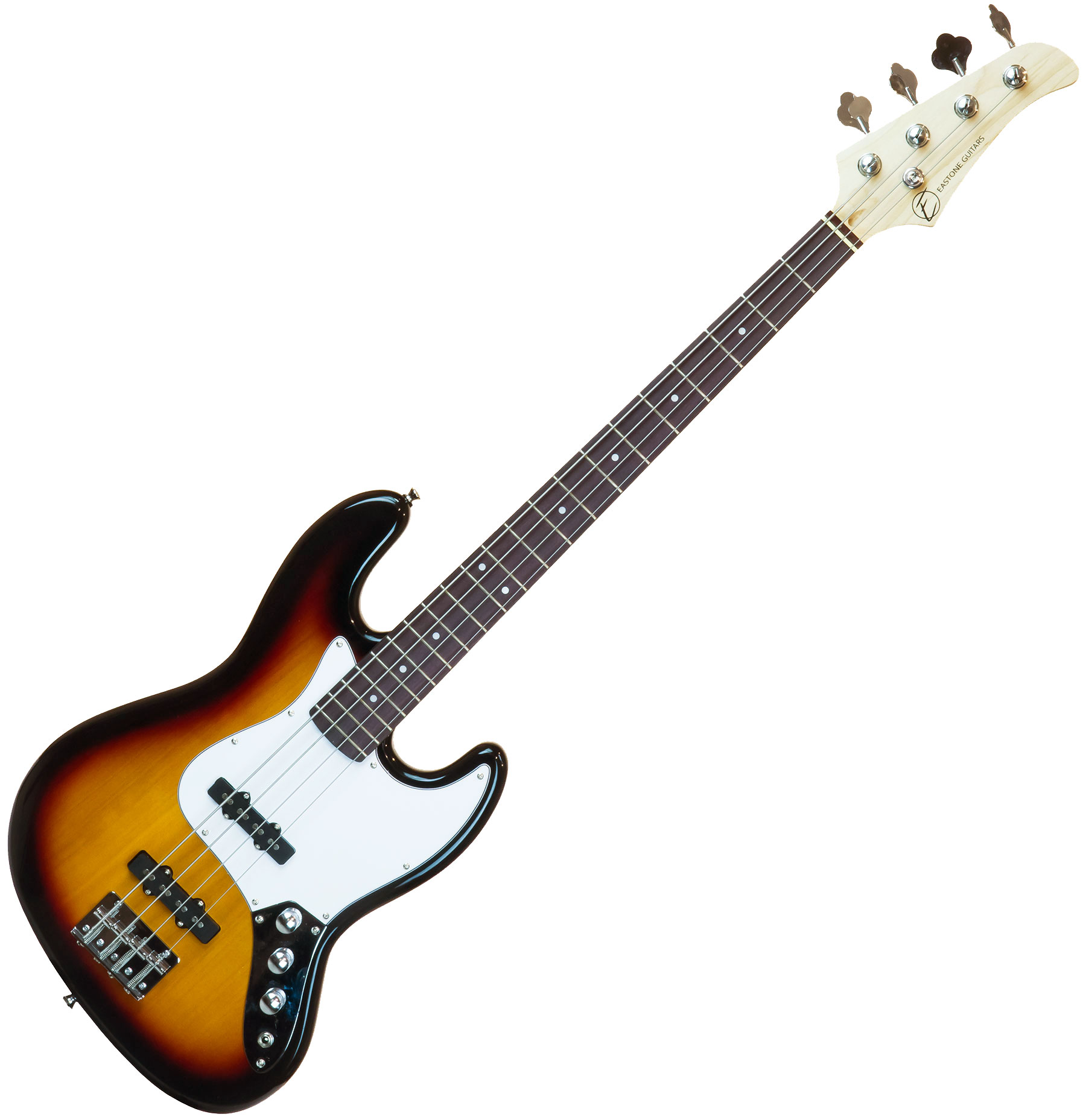 Eastone Jab +laney Lx15b +cable +housse +courroie - 3 Tone Sunburst - E-Bass Set - Variation 1